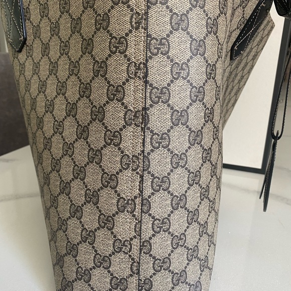 Gucci reservable canvas large tote **Authentic** - Picture 12 of 15